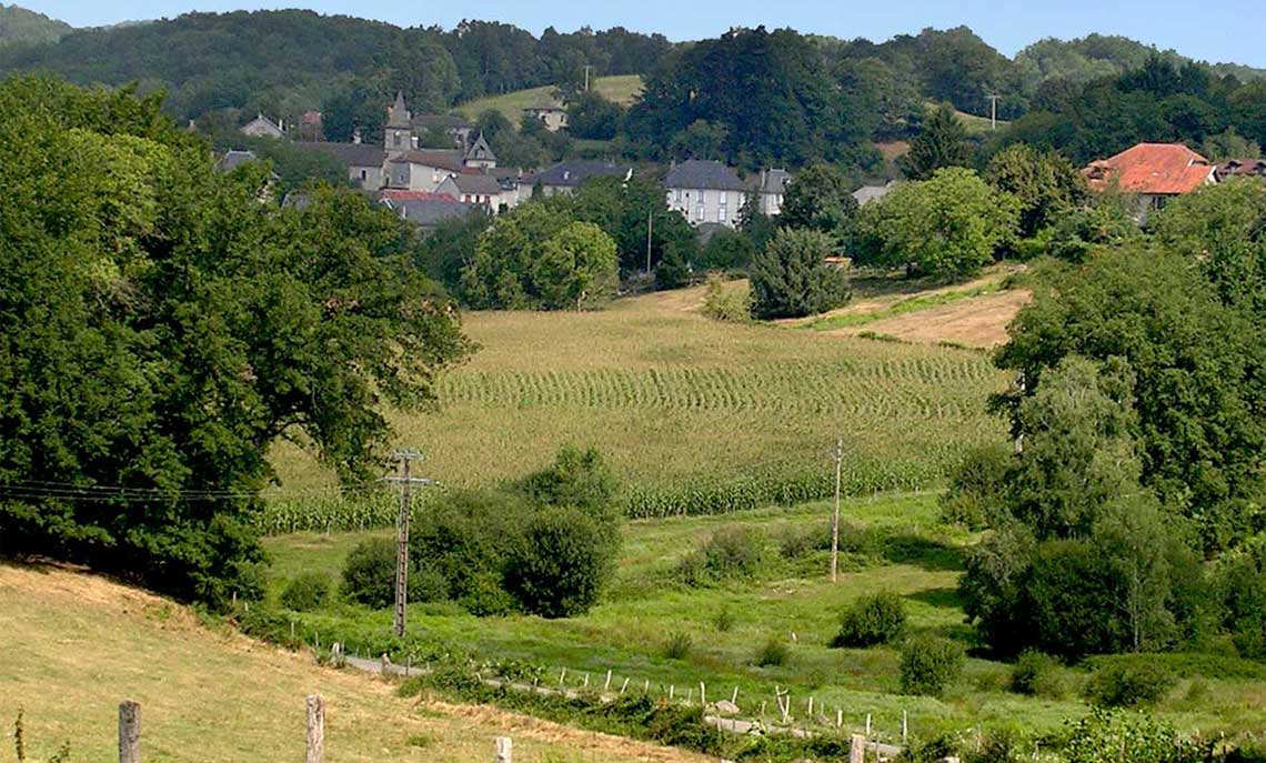 Le village de Parlan / Cantal